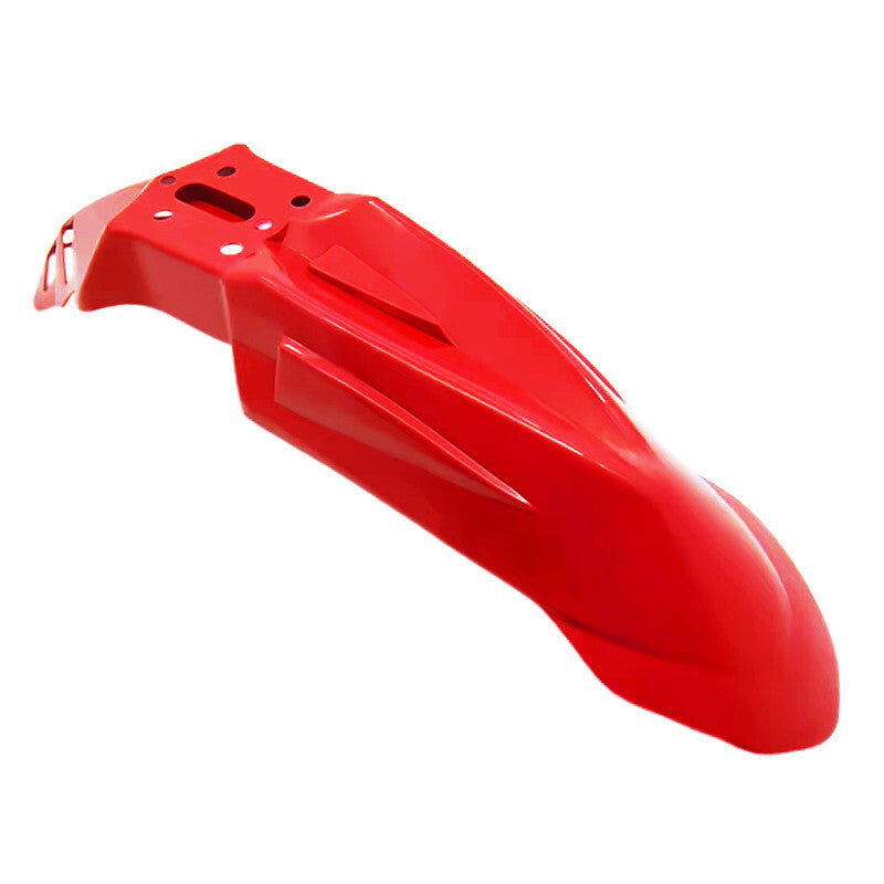Universal Front Mudguard Fender - Supermoto / Motocross / Enduro Red Honda etc