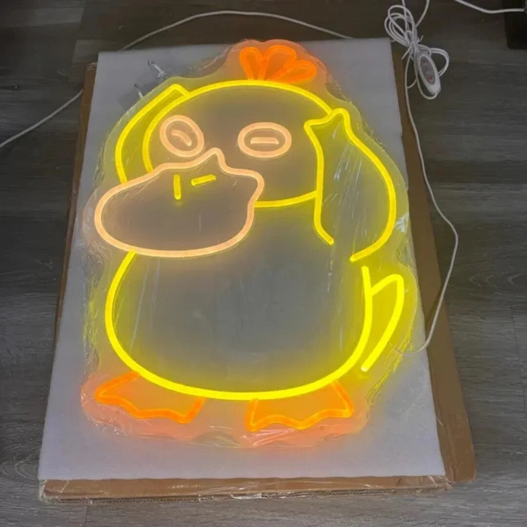 Psyduck Pokémon LED Neon Light - Nintendo Gaming Sign USB Powered Wall Gift
