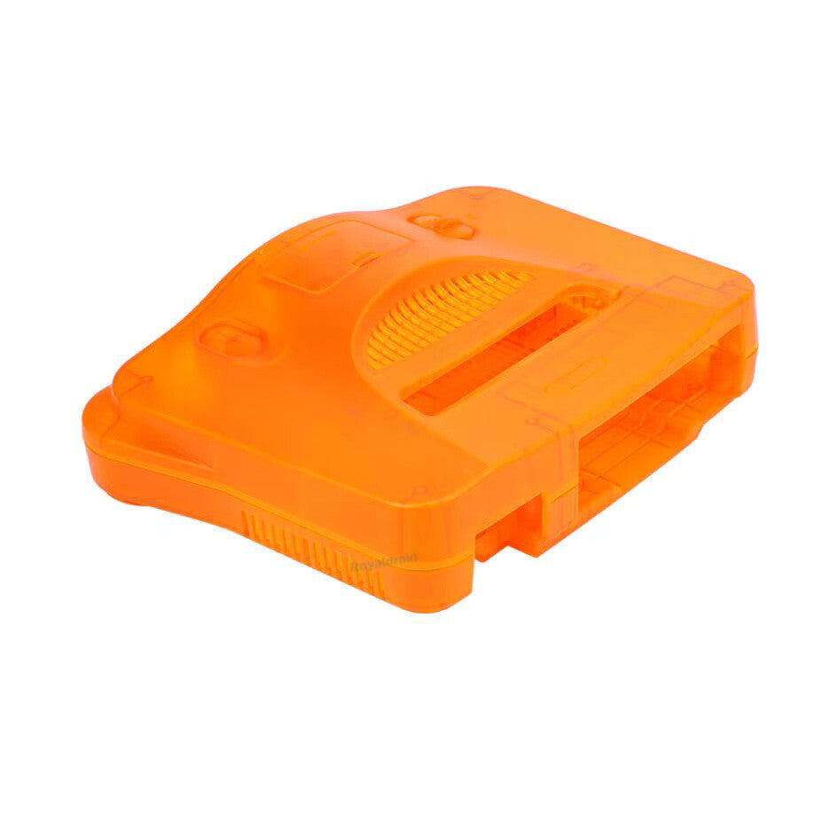 Replacement Casing / Shell / Case - Nintendo N64 Console - Translucent Orange