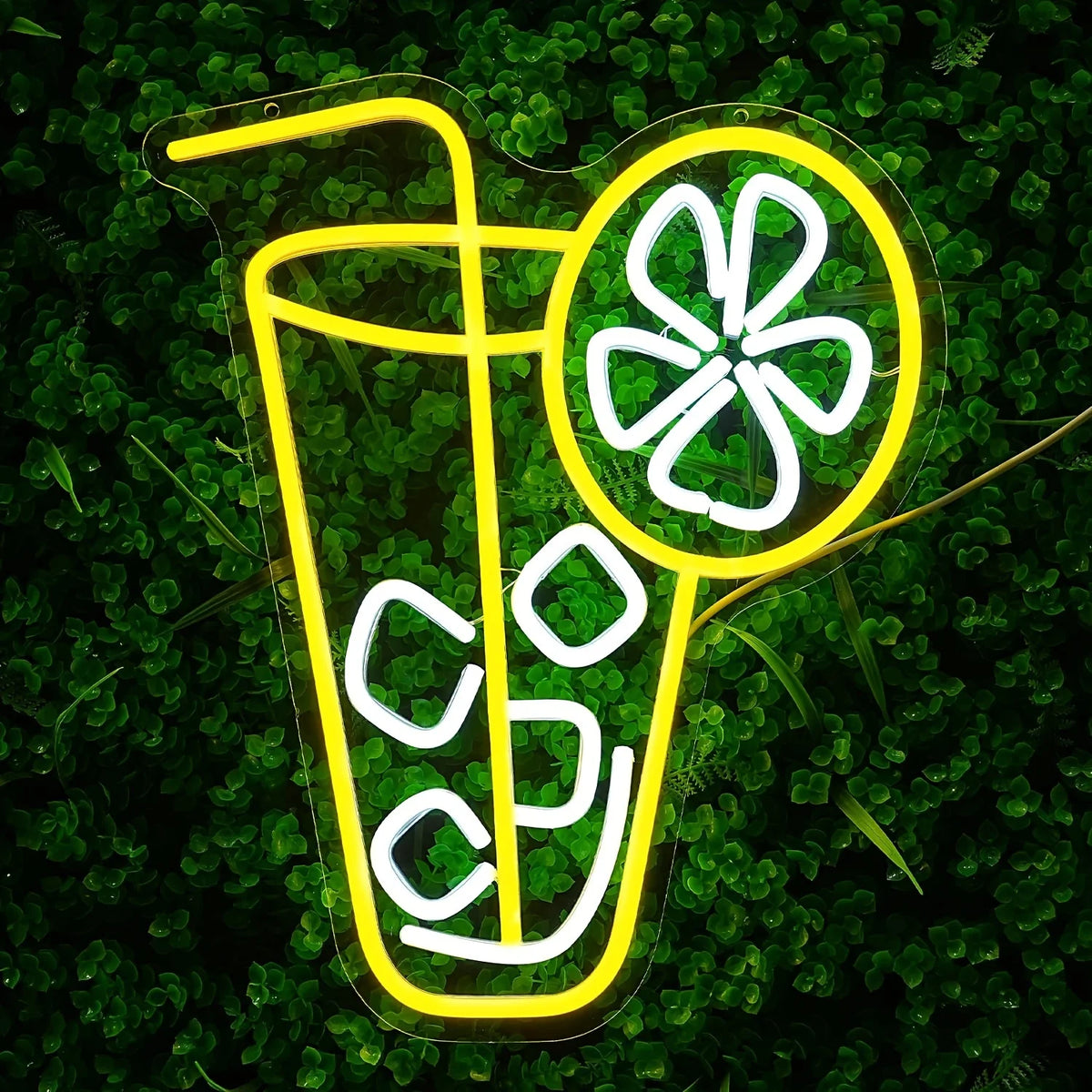 Refreshing Summer Drink Neon Light - Smoothie Health Store LED Sign