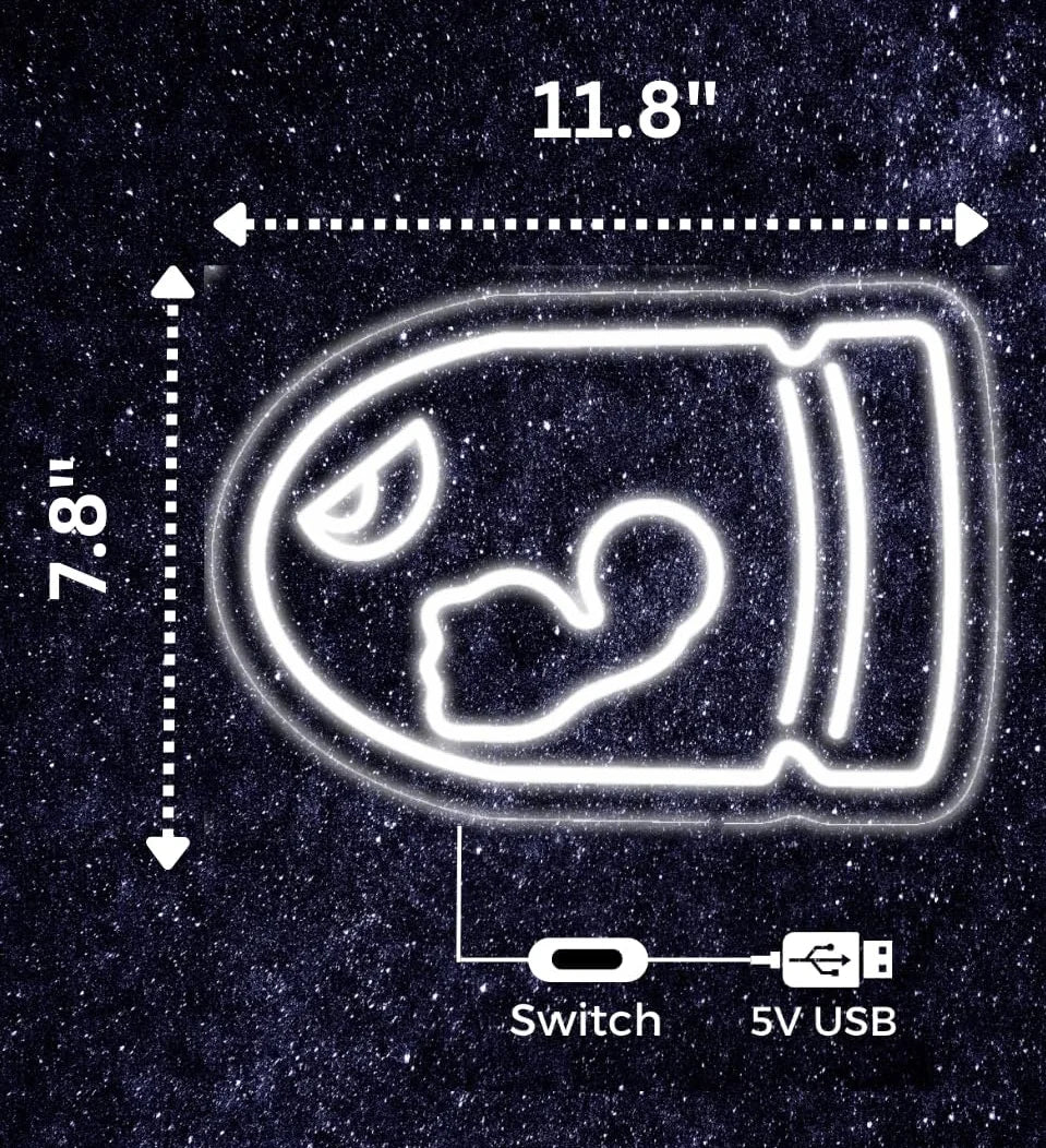 Mario Bullet Neon Light - Nintendo Retro Gaming Sign